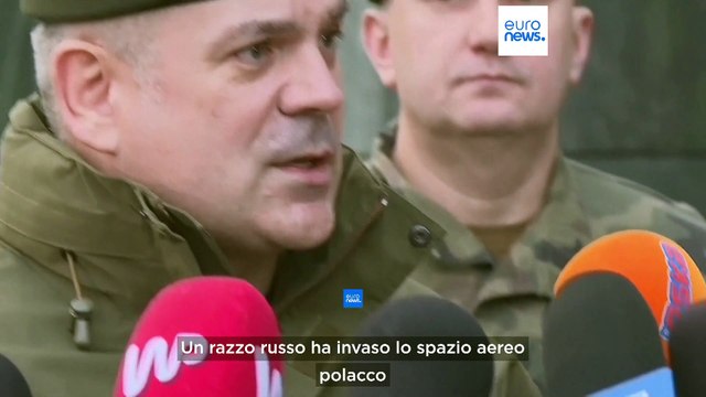 Oggetto non identificato nei cieli polacchi: si tratterebbe di un razzo russo