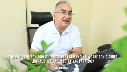 Prefeito de Belém conversa com exclusividade com o Grupo Liberal e revela expectativas para 2024