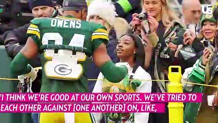 Simone Biles Reveals Her Feud With Jonathan Owens On Who Is The Better Athlete