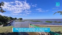 Hay alerta por sudestada: se espera una fuerte crecida del Río de la Plata