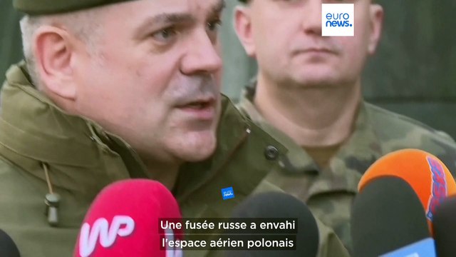 Tout indique qu'un missile russe est entré brièvement dans l'espace aérien polonais