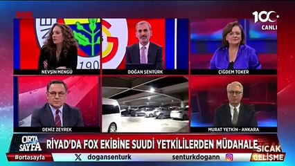 Suudi polisinden Türk gazetecilere müdahale!