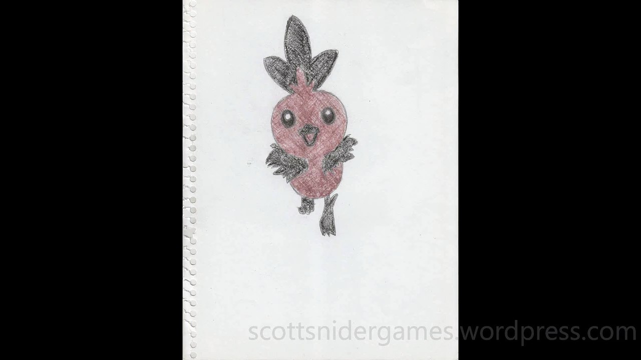 Pokemon Charcoal Sketch Video 1 Torchic (12292023) video Dailymotion