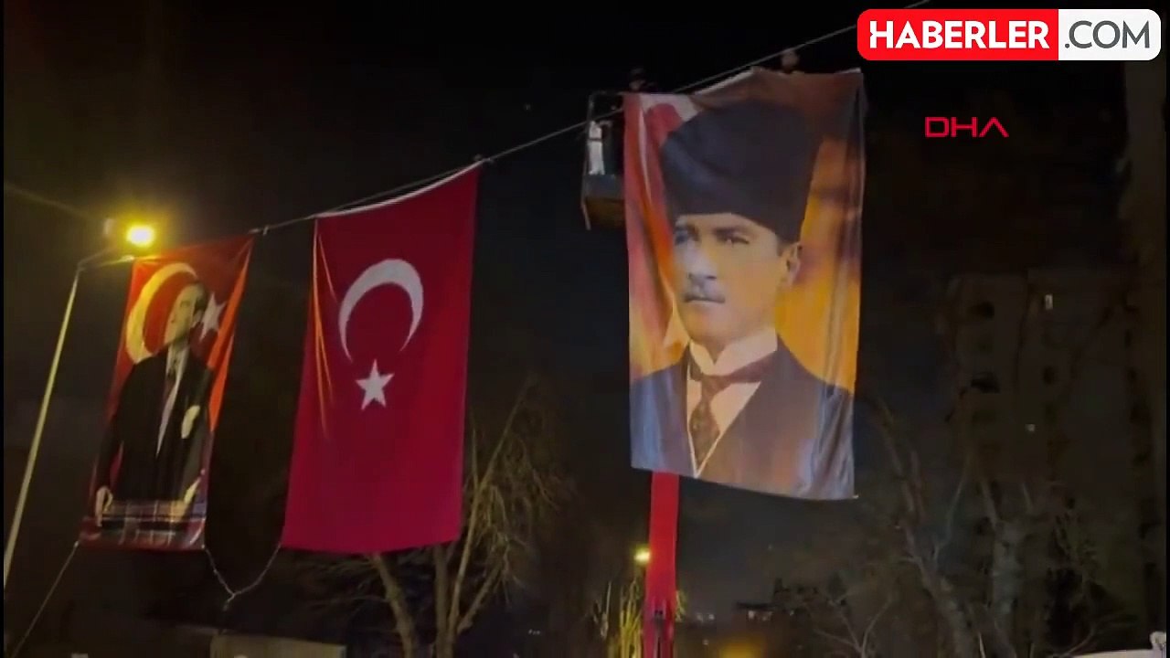 ABB Başkanı Mansur Yavaş, Suudi Arabistan Büyükelçiliği sokağını bayraklarla donatıyor