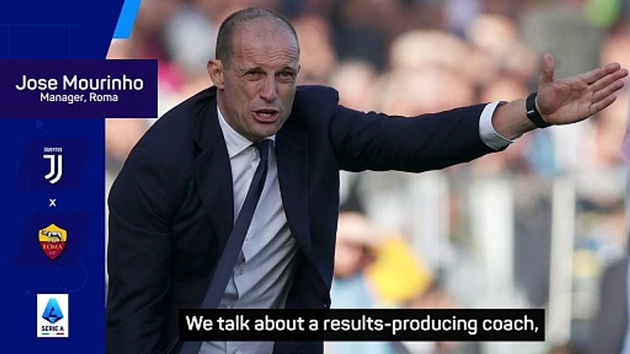 Mourinho hails 'results-producing' Allegri