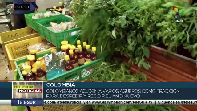 Colombianos celebran el Fin de Año con múltiples tradiciones culturales