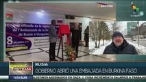 Gobierno de Rusia abrió una embajada en Uagadugú, capital de Burkina Faso