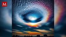 Misterioso fenómeno en el cielo: El intrigante 'agujero en las nubes'