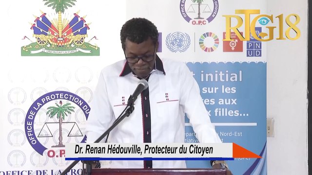 OPC prezante rapò ankèt yo reyalize sou vyolans kap fèt sou fanm ak tifi nan 8 komin nan Nòdès.