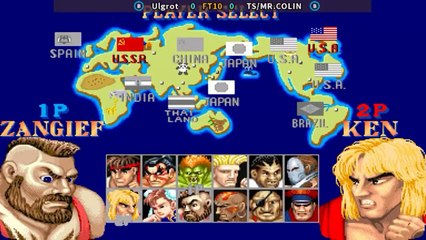 Ulgrot Vs TS Mr Colin - Street Fighter II' Champion Edition - FT10