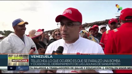 Venezuela: Autoridades sanearon la costa afectada por el derrame de la refinería El Palito