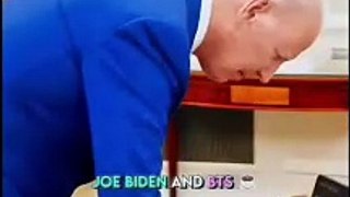 Sigma : joe Biden with BTS and Trump with