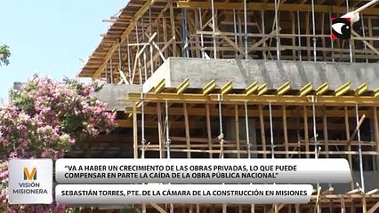 Download Video: “Va a haber un crecimiento de las obras privadas, lo que puede compensar en parte la caída de la obra pública nacional”