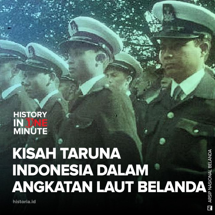 Kisah Taruna Indonesia dalam Angkatan Laut Belanda