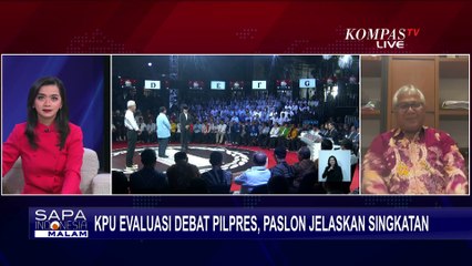 Terungkap! Mantan Ketua KPU Ungkap Alasan Evaluasi Selalu Dilakukan Usai Debat Dilaksanakan
