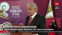 AMLO ordena abrir todos los expedientes del caso Ayotzinapa