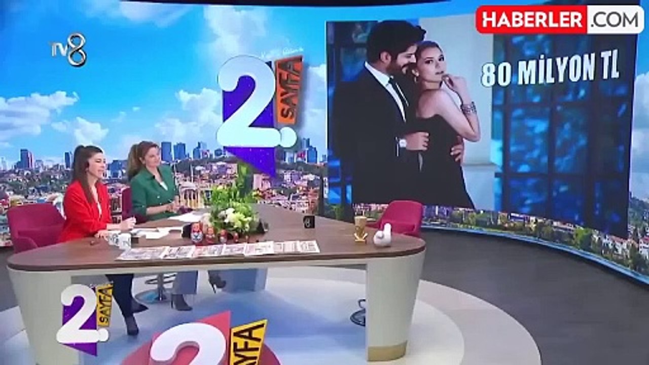 Burak Özçivit ve Fahriye Evcen'e 80 milyon TL'lik reklam teklifi
