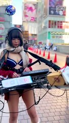 ビキニDJ in 道頓堀