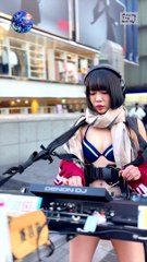 ビキニDJ in 道頓堀