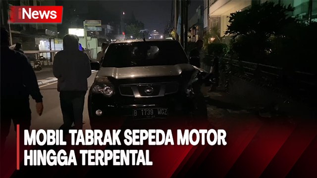 Mobil SUV Tabrak Sepeda Motor hingga Terpental, Pengendara Tewas