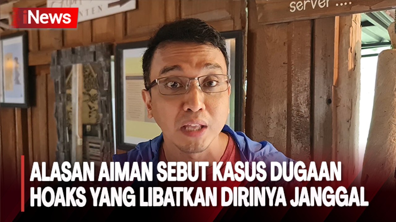 Aiman Witjaksono Nilai Kasus yang Libatkan Dirinya Janggal, Ini Alasannya