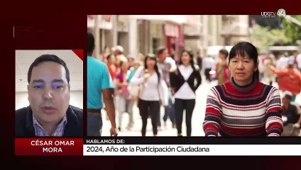 2024, año de la participación ciudadana: César Omar Mora