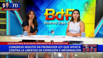 Sucedió en el 2023: Congreso insiste en proyecto de 'Ley Mordaza'