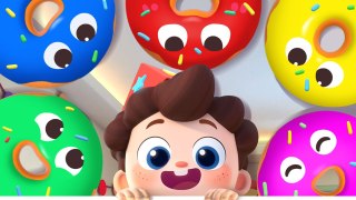 Five Little Donuts _ Learn Colors & Numbers _ Nursery Rhymes & Kids Songs _ Neo's World _ BabyBus