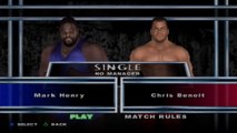 WWE Chris Benoit vs Mark Henry Raw 2 February 2004 | SmackDown Here comes the Pain PCSX2