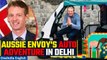 Nicholas McCaffrey, Australian Deputy High Commissioner To India Rides Auto In Delhi | Oneindia News