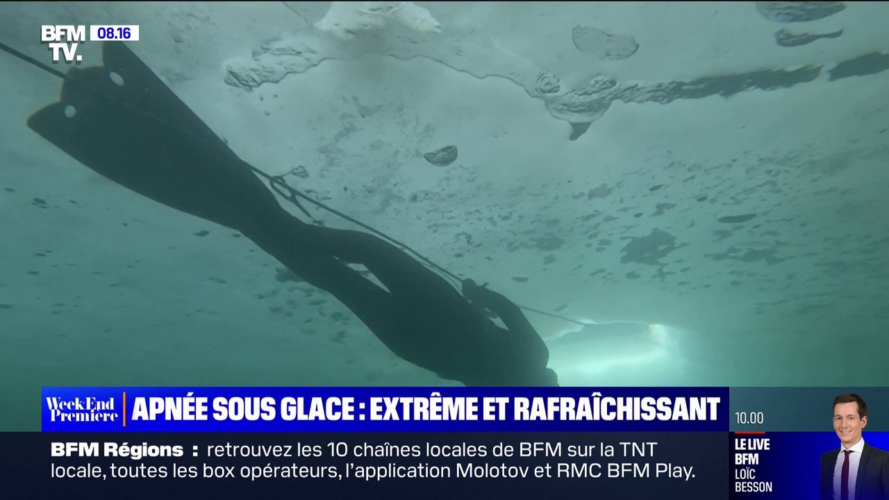 Extrême et rafraichissant, nos reporters ont testé l'apnée sous glace