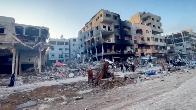 الجزيرة ترصد الدمار الذي خلّفه جيش الاحتلال بحي الشيخ رضوان