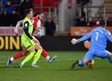 Joe Nicholson and Phil Smith react to Sunderland's 1-1 draw at Rotherham