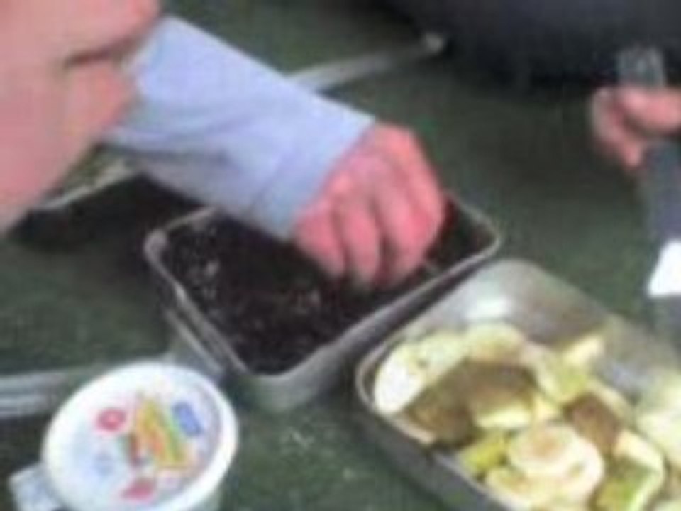 fondue de chocolat sous le tobogan, pdt deux heures de libre