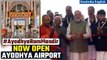 PM Narendra Modi inaugurates Maharishi Valmiki International Airport Ayodhya Dham | Oneindia News