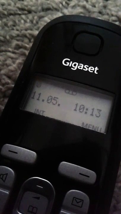 Siemens Gigaset AS300A - Аккумулятор разряжен / Battery empty (Reupload)