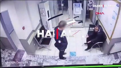 Yer: İstanbul, Başakşehir! Karakolda polise saldırıp böyle kaçtı