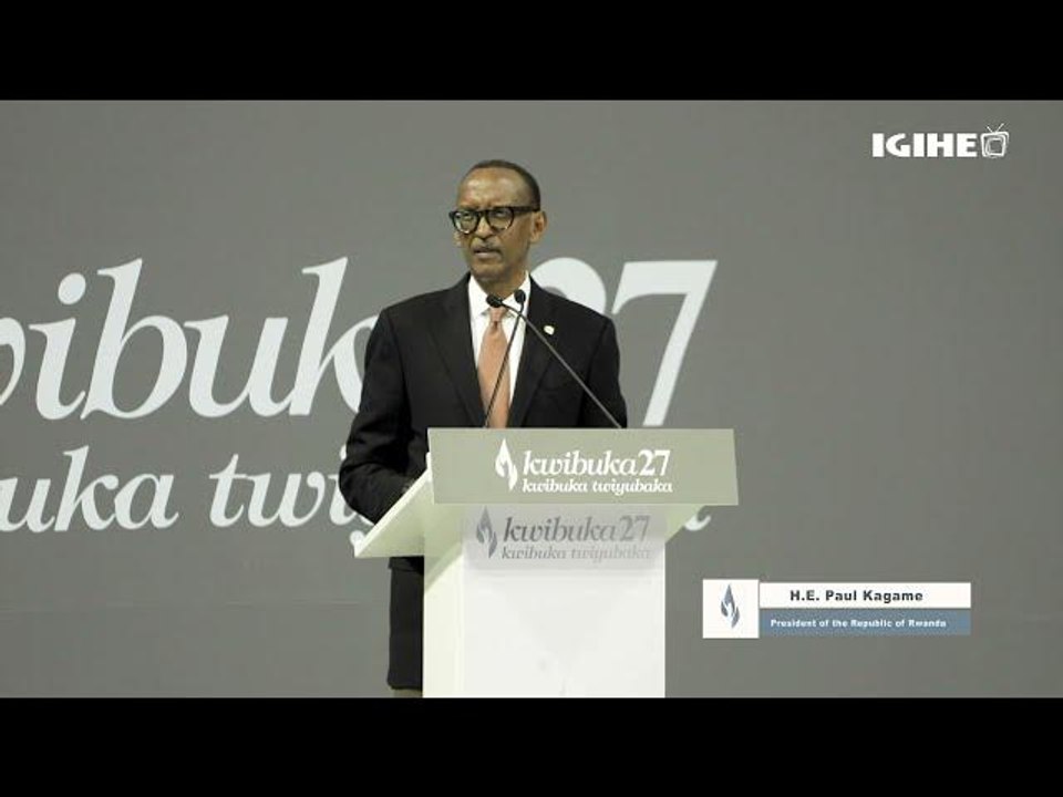 « If they have no shame, why should I have fear? » President Kagame to Genocide deniers