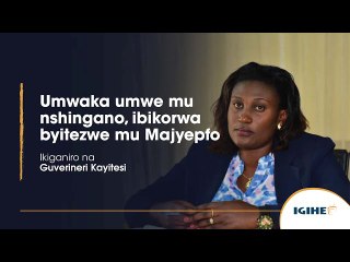 Umwaka umwe mu nshingano, ibikorwa byitezwe mu Majyepfo: Ikiganiro na Guverineri Kayitesi