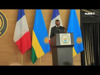 President Paul Kagame's welcoming speech to President Emmanuel Macron in Kigali