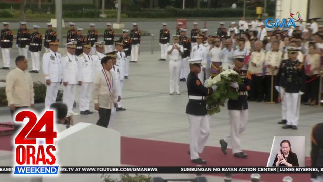 Ika-127 taong kamatayan ni Dr. Jose Rizal, ginunita ngayong araw | 24 Oras Weekend