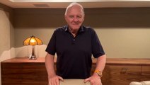 Anthony Hopkins films New Year message while celebrating 48 years of sobriety