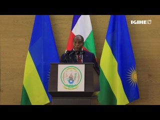 S.E Touadéra loue l'apport du Rwanda sur le rétablissement de la paix et sécurité en Centrafrique