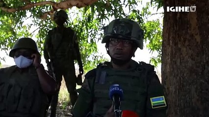 Gen Maj Innocent Kabandana uri muri Mozambique yavuze byose ku rugamba rwo kurwanya iterabwoba