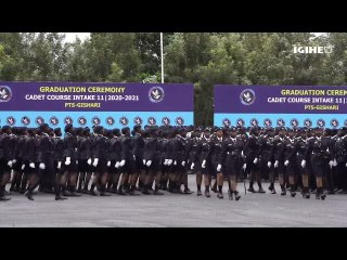 Byari ibirori: Akarasisi kadasanzwe k'abofisiye 656 binjijwe muri Polisi  y'u Rwanda.