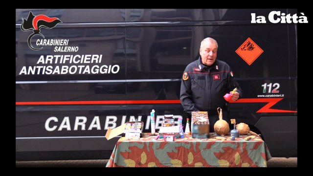 Botti illegali, i carabinieri ne spiegano la pericolosità