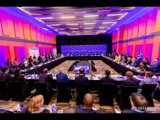 President  Kagame opens the Broadband Commission Meeting held in Kigali for the third time