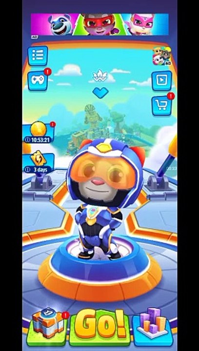 Talking Tom Hero Dash Gameplay #01