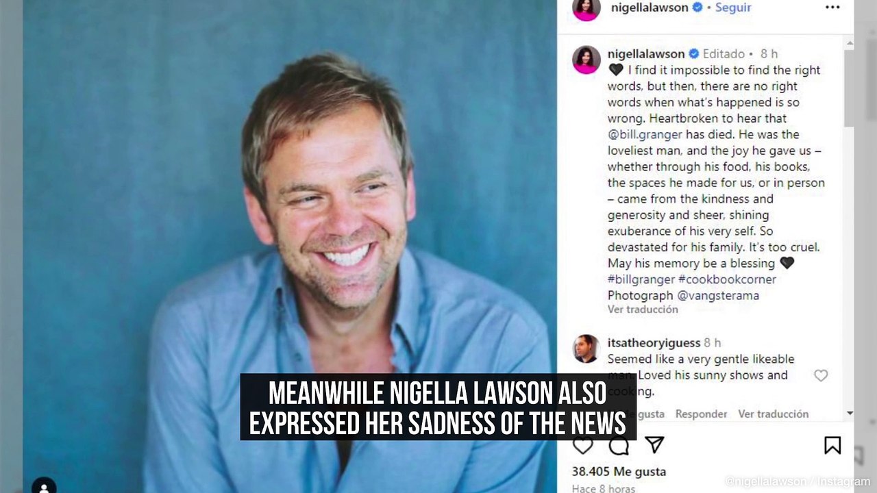 NEWS OF THE WEEK: Jamie Oliver and Nigella Lawson pay tribute to chef Bill Granger