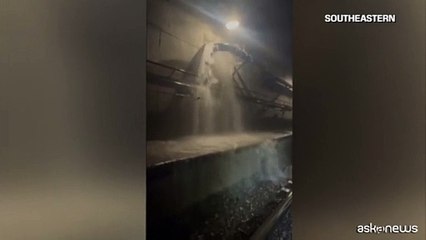 L'allagamento del tunnel dei treni Eurostar, caos e cancellazioni